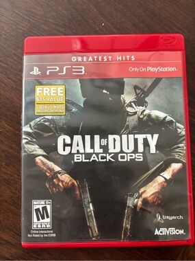 Sony PS3 Call of Duty: Black Ops - Red Case